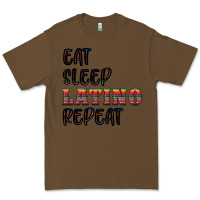 Cacao eat sleep latino repeat Premium Tee - BundleAndBundleShop