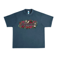Midnight Navy blessed Urban Heavy Tee - NancyCooperArtShop