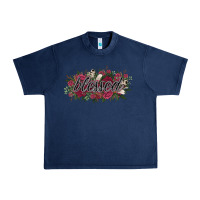Navy blessed Urban Heavy Tee - NancyCooperArtShop