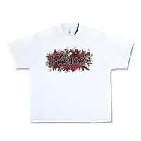 White blessed Urban Heavy Tee - NancyCooperArtShop