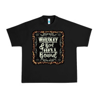 Black whiskey bent hell bound black Urban Heavy Tee - AdoDesignShop