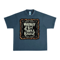 Midnight Navy whiskey bent hell bound black Urban Heavy Tee - AdoDesignShop