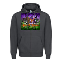 Smoke Home sweet home Zipper Hoodie - NancyCooperArtShop