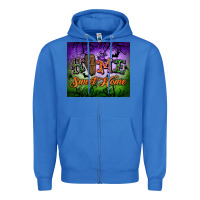 True Royal Home sweet home Zipper Hoodie - NancyCooperArtShop