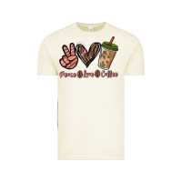 Vintage Arctic peace love coffee Vintage Tee - NancyCooperArtShop