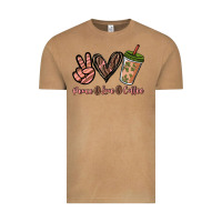 Vintage Camel peace love coffee Vintage Tee - NancyCooperArtShop