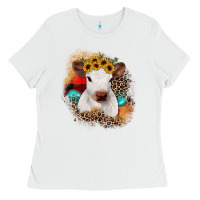 White christmas heifer Ladies Tee - JahusDesignShop