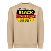 Mushroom it's the black excellence for me Heavyweight Sweatshirt - LillyAllenDesigns