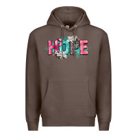 Coffee hope cancer awareness Premium Hoodie - CowGirlArtShop