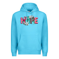 Ocean Blue hope cancer awareness Premium Hoodie - CowGirlArtShop