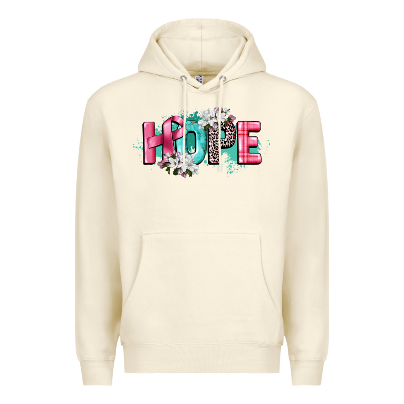 Hope Cancer Awareness Premium Hoodie by CowGirlArtShop | Teevron