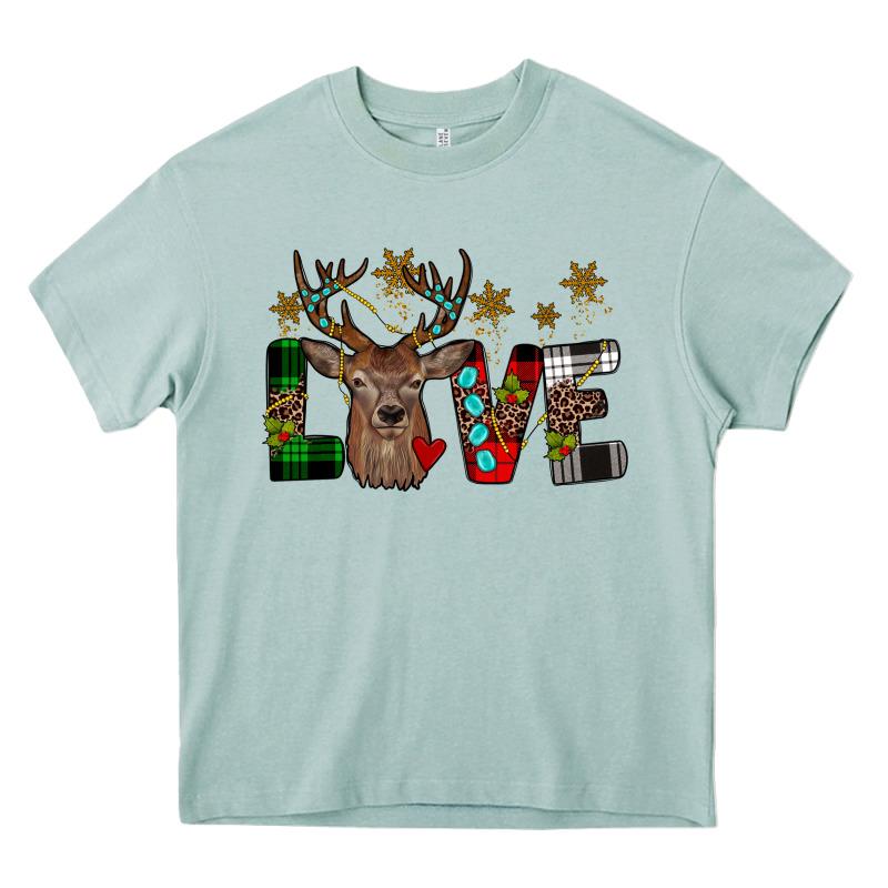 Love Christmas Heavy Core Tee by JahusDesignShop | Teevron
