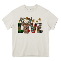 Cream love christmas Heavy Core Tee - JahusDesignShop