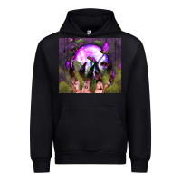 Black witch hand tumbler Urban Hoodie - BundleAndBundleShop