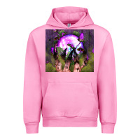 Fuchsia Pink witch hand tumbler Urban Hoodie - BundleAndBundleShop