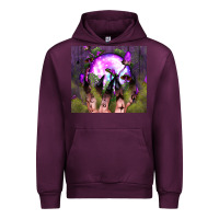 Mauve Wine witch hand tumbler Urban Hoodie - BundleAndBundleShop