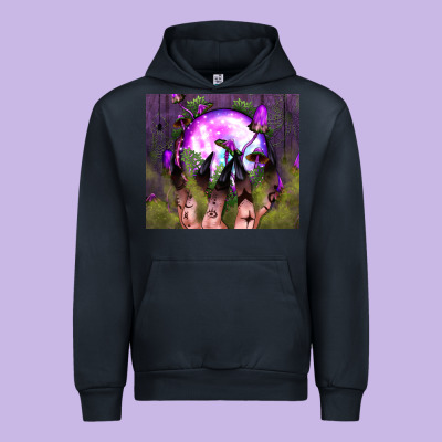 Witch Hand Tumbler Urban Hoodie Designed By Bundleandbundleshop