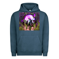 Pigment Midnight Navy witch hand tumbler Urban Hoodie - BundleAndBundleShop