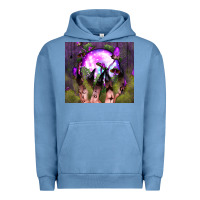 Pigment Pebble Blue witch hand tumbler Urban Hoodie - BundleAndBundleShop