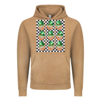 Vintage Camel boujee checker board leprechaun Vintage Hoodie - MaliasSmallBusiness