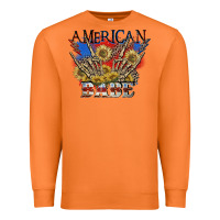 Carrot American babe 4th of july Premium Sweatshirt - CowGirlArtShop