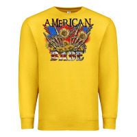Lemon American babe 4th of july Premium Sweatshirt - CowGirlArtShop