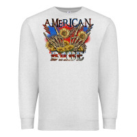 American Babe 4th Of July Premium Sweatshirt | Teevron
