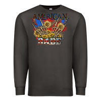 Smoke American babe 4th of july Premium Sweatshirt - CowGirlArtShop