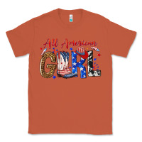 Copper all american girl Classic Tee - NancyCooperArtShop