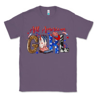 Lavender all american girl Classic Tee - NancyCooperArtShop
