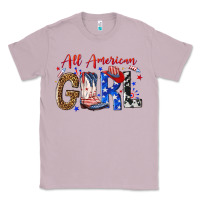 Lilac all american girl Classic Tee - NancyCooperArtShop