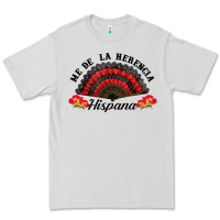 Dove Grey me de la herencia hispana hand fan Premium Tee - BundleAndBundleShop