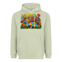 Matcha Mama bear Autism Heavyweight Hoodie - CowGirlArtShop