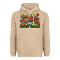 Mushroom Mama bear Autism Heavyweight Hoodie - CowGirlArtShop