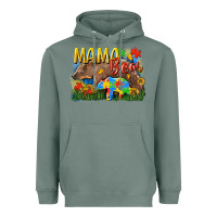 Sage Mama bear Autism Heavyweight Hoodie - CowGirlArtShop