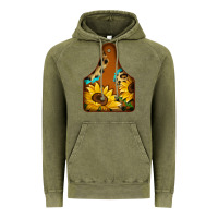 Vintage Olive cowtag Vintage Hoodie - Jasminsmagicworld
