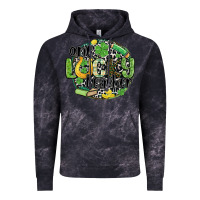 Cloud Black one lucky teacher Vintage Hoodie - MaliasSmallBusiness