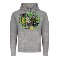 Cloud Rock one lucky teacher Vintage Hoodie - MaliasSmallBusiness