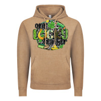 Vintage Coffee one lucky teacher Vintage Hoodie - MaliasSmallBusiness