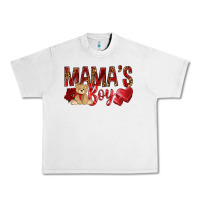 Lunar Rock mamas boy with leopard Urban Heavy Tee - NancyCooperArtShop