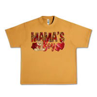 Peanut Butter mamas boy with leopard Urban Heavy Tee - NancyCooperArtShop