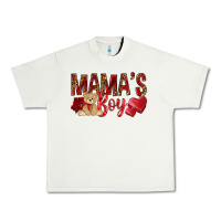 Pistachio mamas boy with leopard Urban Heavy Tee - NancyCooperArtShop