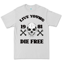 Dove Grey Live Young Die Free Premium Tee - Bettercallsaul