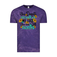 Cloud Purple you despite the lok on my face you are still talki Vintage Tee - MaliasSmallBusiness