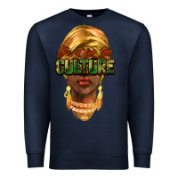 Navy Do it for the culture Premium Sweatshirt - HowdyJamesFarm
