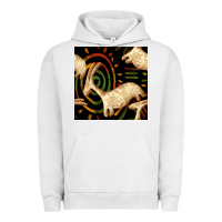 Pigment Lunar Rock african ethnic animal seamless pattern Urban Hoodie - BundleAndBundleShop