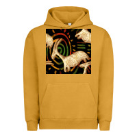 Pigment Peanut Butter african ethnic animal seamless pattern Urban Hoodie - BundleAndBundleShop