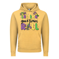 Vintage Mustard let the good times roll Vintage Hoodie - MaliasSmallBusiness