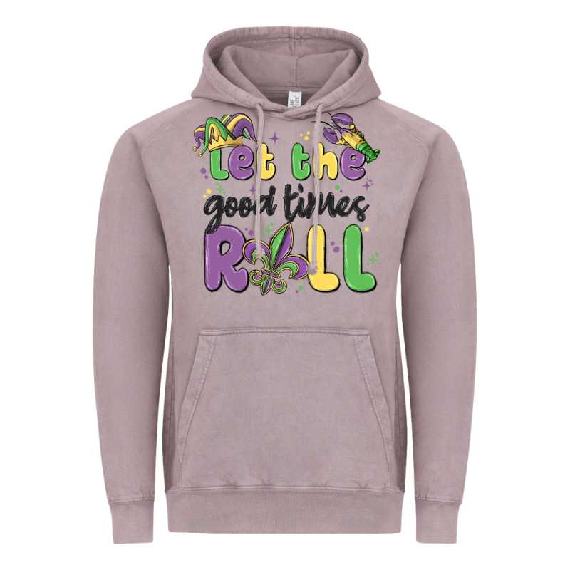 Let The Good Times Roll Vintage Hoodie by MaliasSmallBusiness | Teevron