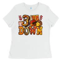 White three up three down softball Ladies Tee - Jasminsmagicworld